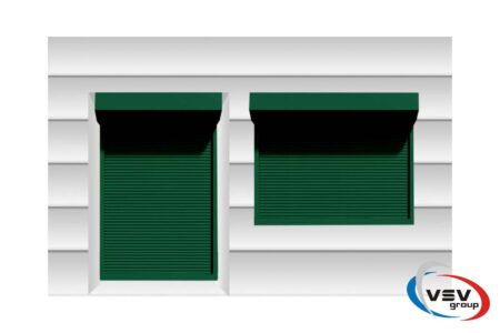 Оконные роллеты 1500х1200 в цвете зеленый мох - фото 2 Оконные роллеты 1500х1200 в цвете зеленый мох - фото - продукция компании ВСВ-Групп