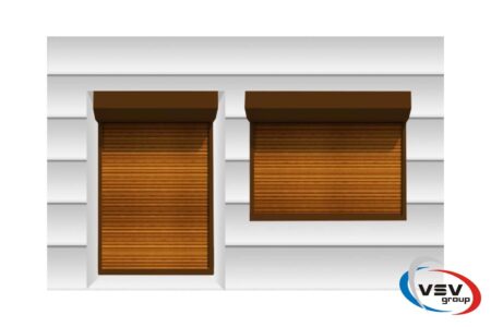 Недорогие роллеты на двери 1200х2200 - фото - продукция компании ВСВ-Групп