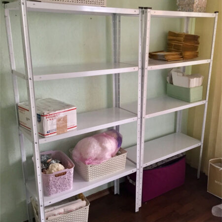 Стелаж РЕК-2 1700x750x300 білий , 35 кг/полка, 5 полиць, металевий - фото 4 Стелаж РЕК-2 1700x750x300 білий , 35 кг/полка, 5 полиць, металевий - фото - продукция компании ВСВ-Групп