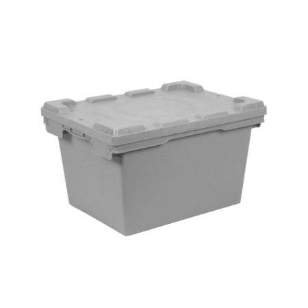 Пластиковые серые ящики N4323-1000 G - фото 3 Пластиковые серые ящики N4323-1000 G - фото - продукция компании ВСВ-Групп