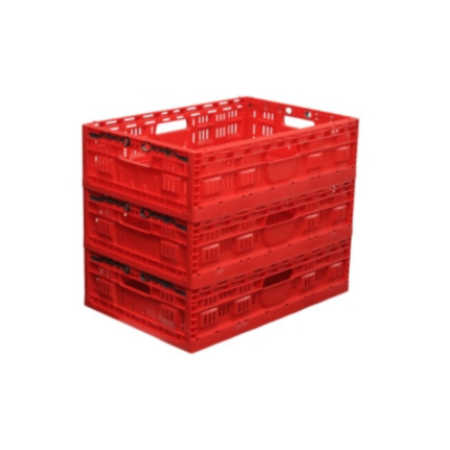 Пластиковые серые ящики F6416-3040 G - фото - продукция компании ВСВ-Групп
