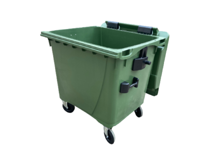 Мусорный бак Europlast пластиковый зеленый 1100л - фото 8 Мусорный бак Europlast пластиковый зеленый 1100л - фото - продукция компании ВСВ-Групп